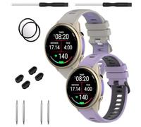 TopPerfekt Correas de reloj compatibles con Garmin Forerunner 970, correa de repuesto de silicona suave para Garmin Forerunner 965/955/Descent G1 Smartwatch para mujeres y hombres, 5.5’’~8.7