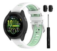 TopPerfekt Correas deportivas compatibles con Garmin Forerunner 265/255 Music/Venu 3/Forerunner255/Venu 2, correa deportiva de silicona ajustable de repuesto para hombres y mujeres (22 mm)