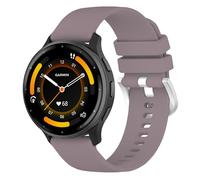 TopPerfekt Correas deportivas compatibles con Garmin Venu 3 / Venu 2 / (22 mm) de repuesto rápido, correa de reloj ajustable de silicona suave para Forerunner265 / Forerunner255-violeta 22 mm