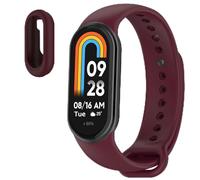 TopPerfekt Pulsera deportiva compatible con Xiaomi Smart Band 10/9/8 para mujer y hombre, suave, ajustable, transpirable, correa de repuesto para Xiaomi Mi Band 10/9/8, 5.5''-8.7'', Silicona, Sin