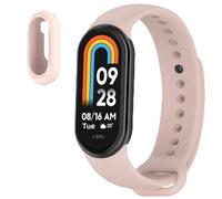 TopPerfekt Pulsera deportiva compatible con Xiaomi Smart Band 10/9/8 para mujer y hombre, suave, ajustable, transpirable, correa de repuesto para Xiaomi Mi Band 10/9/8, 5.5''-8.7'', Silicona, Sin