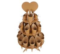 TOPPERFUN 1 Juego De Bandejas De Pétalos De Confeti Para Fiestas De Compromiso Navidad Cumpleaños Fiestas Jumbo Conos Para Pop Decoraciones De Cartón Conos De Confeti Para Bodas