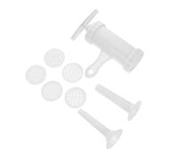 TOPPERFUN 1 Juego Prensa Manual de Pasta y Embutidos Juego de Dispositivo Multifuncional para Hacer Fideos y para Cocineros Principiantes y