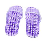 TOPPERFUN 1 Par De Zapatillas De Masaje De Cristal Zapatillas De Baño Zapatillas De Ducha Para Dormitorio Universitario Alfombrilla De Masaje Zapatillas De Casa Sandalias De Masaje