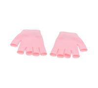 TOPPERFUN 1 par Guantes Hidratantes de Gel para Manos Guantes de Cuidado Reutilizables y Ajustables Hidratación Profunda Para Usar Loción Color Rosa