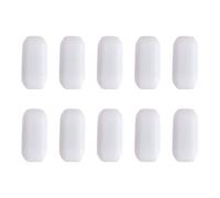 TOPPERFUN 10 Barras Magnéticas de Laboratorio Recubrimiento de Ptfe Agitadores Magnéticos Cilíndricos C3X7 Resistentes a Ácidos y Bases para Mezclador y Placa Agitadora Industrial