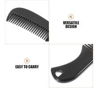 TOPPERFUN 10 piezas Peine para Hombre Peines de Viaje Compactos para Peinar y Desenredar Barbas y Cabello Accesorio de Aseo Personal Portátil