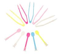 TOPPERFUN 10 Piezas Pinzas De Colores Forma De Palitos Extractor De Lentes y Ventosa Para Lentes Ampliado Para Uso Viajes De Contacto