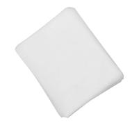 TOPPERFUN 100 Piezas De Repuesto Para Colector De Filtro De Pelusa Práctico Filtro Para Esmalte De Uñas Coladores Para Aspiradora De Polvo De Uñas Almohadillas Blancas