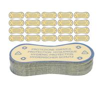 TOPPERFUN 100 piezas Etiquetas Adhesivas Protectoras para Trajes y para Tiendas de Ropa Protección y Seguridad de Vestidos