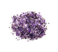 TOPPERFUN 100g Natural De Piedras Tumbled Irregulares para Decoración De Acuario y Hogar Especímenes De Cristales para y Crecimiento Espiritual