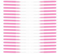 TOPPERFUN 100piezas Cepillos Interdentales Portátiles Para Limpieza Eficaz De Sarro y Aparatos Duraderos y Seguros Para Limpiar Espacios Entre Dientes y Brackets Cualquier Lugar