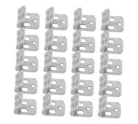 TOPPERFUN 100piezas Sujetadores Resorte Sofa Clips Reparación Muebles Conectores Sofás Seccionales Fácil