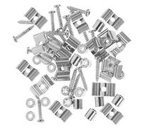 TOPPERFUN 10juego Guía De Cuerdas Para Guitarra Eléctrica De Retenedores De Cuerdas Accesorios De Montaje Con Estabilidad Afinación y Reducción De Fricción Compatible Con Guitarras y