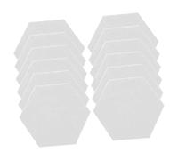 TOPPERFUN 12 Uds Tablero De Aislamiento Acústico Hexagonal Almohadilla Aislante Panel Acústico Para Gimnasio Herramienta De Reducción De Ruido Acústico Panel Acústico Escolar Tablero
