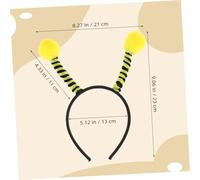 TOPPERFUN 12piezas Tocado De Abeja Diademas Forma De Antena De Insecto Para Disfraces y Fiestas De Cumpleaños Accesorios De Abeja Para Niña y Mujer Diadema Cabello