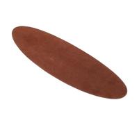 TOPPERFUN 1pieza Antideslizante De Piel De Vaca Para Instrumentos Musicales Almohadilla Para Luthier Adhesivo Doble Cara Soporte Ergonómico Para Pipa Erhu y Guitarra