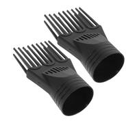 TOPPERFUN 2 Peines Para Secador De Pelo Peines Para Desenredar Boquilla Para Secador Difusor Accesorios De Calor Secador De Aire Pequeño Peine Para Secador De Pelo Peine Para Secador
