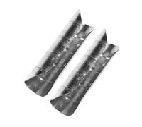 TOPPERFUN 2 Piezas Conector de Barra para Cortina Romana de Hierro Galvanizado para Unir Postes de Cortineros y Rieles de Ventana Accesorios Resistentes y Decorativos para Cortinas