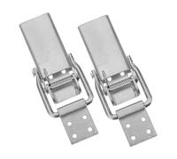 TOPPERFUN 2 Piezas de Pestillo de Resorte Galvanizado para Compartimento de Carga, Accesorio Resistente y Fiable para Puertas de Camión y Remolque