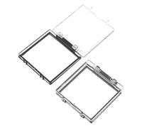 TOPPERFUN 2 Piezas Protector de Interruptor Cuadrado de Plástico para Lavadora y Elevador, Prevención de Toques Accidentales y Protección contra Suciedad en Lugares Públicos y Hogares