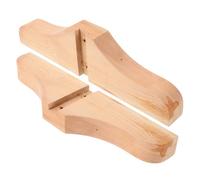 TOPPERFUN 2 Piezas Soportes Divisorios Japoneses de Madera Natural, Base Plegable sin Pintura para Separador de Ambientes, Pies de Soporte Reforzados para Hogar, Hotel y Oficina