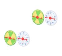 TOPPERFUN 2 Series Rueda Fortuna Reutilizable Para Fiestas Y Actividades Accesorio De Y Reuniones Spinner Para Diversión Grupo 2 Piezas*2