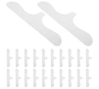 TOPPERFUN 20 Almohadillas Desechables Para Sujetador Ideales Para Cálidos Y Para Protegerse Del Sudor Protectores Contra El Sudor Bajo El Pecho Almohadillas Para Sujetador