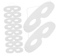 TOPPERFUN 20 Máscaras En Máscara De Disfraz Máscara Sencilla Crea Tus Propias Máscaras Máscara De Pintura Máscara De Mardi Gras Para Mujer Fabricación De
