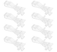 TOPPERFUN 20 Unidades Clips de Repuesto para Cenefa de Persianas de Plástico, Ligeros y Fáciles de Usar para Valances en Casa u Oficina