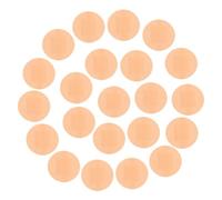 TOPPERFUN 200 Unidades Apósito Redondo Adhesivo Transpirable Vendaje Elástico y Flexible para Cuidado de Heridas y Seguro para Uso Deportivo y Exterior