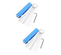 TOPPERFUN 2juegos Limpieza De Carburadores De Kit De De Limpieza Para Motocicletas y Cepillos Para