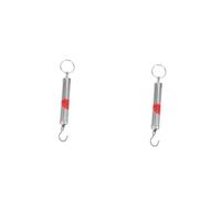 TOPPERFUN 2piezas Báscula De Portátil De Inoxidable Gancho Mecánica Para Pesaje Exteriores y