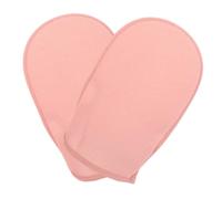 TOPPERFUN 2piezas Guantes Exfoliantes para Belleza y Ducha Limpiadores Faciales y Corporales Suaves y Efectivos para Spa y Baño
