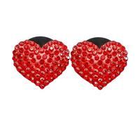 TOPPERFUN 2piezas Joyas de Amor Clip para Salida de Difusor de Coche Decoración de Ventilación de Coche para Tablero de Instrumentos