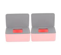 TOPPERFUN 2piezas Porta Toallitas Húmedas para Caja Estuche para Guardar Toallitas Material para Uso de Casa Viaje