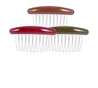 TOPPERFUN 3 piezas Peines Laterales Antideslizantes para Mujeres Dientes Accesorios para Cabello Fino Colores Surtidos para Peinados Elegantes