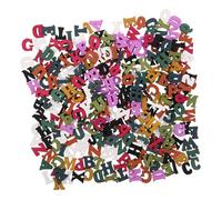 TOPPERFUN 300 Piezas De Letras De Madera Para Educación Temprana Decoración De Letras Bloques De De Madera Alfabeto Móvil Montessori De Para Manualidades Recortes