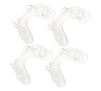 TOPPERFUN 3piezas Almohadillas Nasales para Gafas de Silicona, Piezas Nasales Antideslizantes para Gafas Ópticas y Sol, Reemplazos de Monturas Función de Ajuste y Comodidad