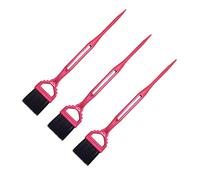 TOPPERFUN 3piezas Cepillo De Tinte Para Cabello Aplicador De Tinte y Capilar Con Cerdas Duraderas De Pp Para Uso Profesional o Doméstico Kit Práctico Para Coloración y Cuidado Del Cabello