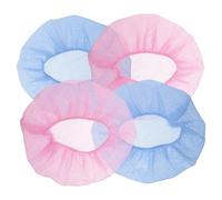 TOPPERFUN 4 piezas Gorro de Chef para Mujer Gorro de Trabajo para Cocina y Servicio de Alimentos y Caída Malla Transpirable Colores Pastel