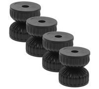 TOPPERFUN 4piezas Dispositivo Antibalanceo Para Cama Fijador Para Estructura De Anti-vibración Para Cabecero Topes De Pared Para Sofá y Armario