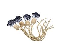 TOPPERFUN 4Piezas Perfume Colgantes para Difusor de Aromas Decoración para Espejo Retrovisor Aromatizante de Duradero y Elegante para Automóviles