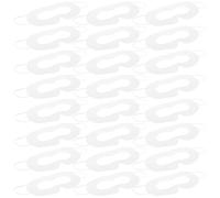 TOPPERFUN 50 Cubiertas Desechables para Ojos de Gafas de Realidad Virtual, Absorbentes de Sudor y Transpirables, Hechas de Tela No Tejida de Color Claro para Juegos Vr