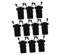 TOPPERFUN 50piezas Pestillo Para Bote Basura Cerradura Replacement Hebilla Clip Reparación Abs Duradera