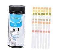 TOPPERFUN 50piezas Test Strips Para Agua Potable y Medidor De Ph y De Agua y Rápido y