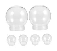TOPPERFUN 6 Piezas Globos de Transparentes Manualidades Diy Crafting Water Globes Reutilizables Perfectos Decoraciones Personalizadas