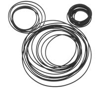 TOPPERFUN 60piezas Cintas De Goma para Grabadora De Casete Bandas De Repuesto Flexibles y Duraderas para Mantenimiento De Reproductores y Unidades DVD Compatibles con Grabadoras y Tocadiscos