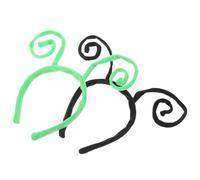 TOPPERFUN 6piezas Diadema Decorativa para Graduación Antena de Hormiga Diadema Pelo Paquete para Fiestas de Disfraces de Halloween y Cosplay de Insectos para Mujeres y Adultos