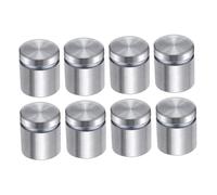 TOPPERFUN 8 piezas Unidades Tornillos de Separación para Publicidad Acero Inoxidable Resistentes Montaje Pared para Carteles y Exposiciones